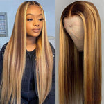 Custom Highlighted 13x6 HD Lace Frontal Wig